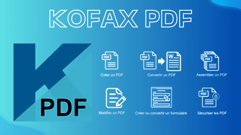 KOFAX PDF, la modification de PDF simplifiée